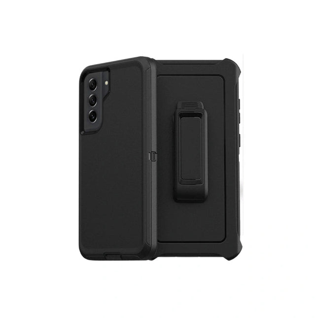 Defender Case Cover with Clip For Galaxy S26 Ultra - Black - GR Phones