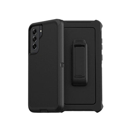 Defender Heavy Duty Case Cover for Galaxy S21 Ultra - Black - GR Phones