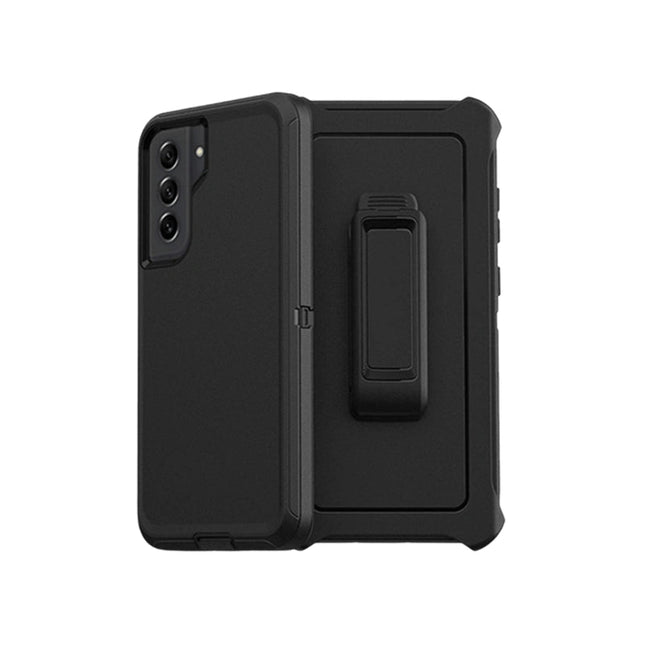 Defender Heavy Duty Case Cover for Galaxy S21 Ultra - Black - GR Phones