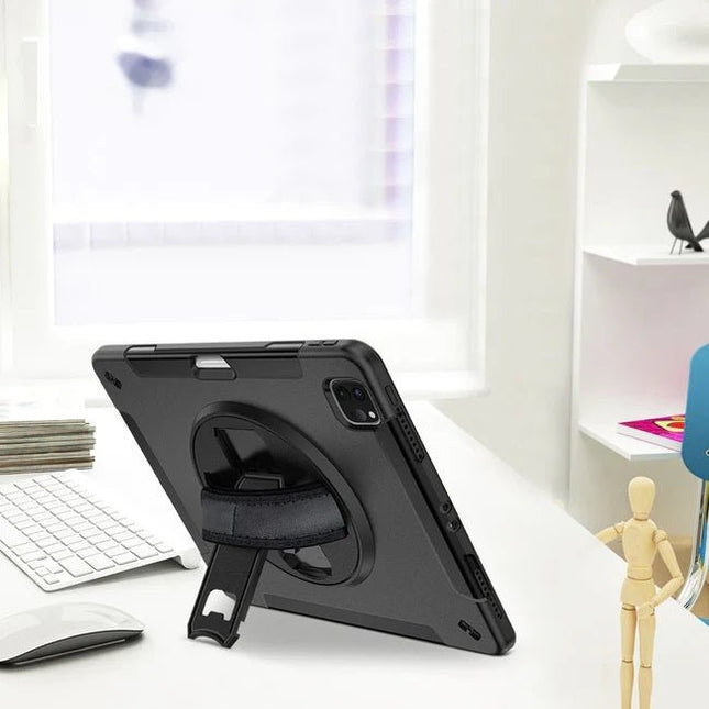 Defender Heavy Duty Protect Case For Galaxy Tab S9 Ultra/ S10 Ultra - Black - GR Phones