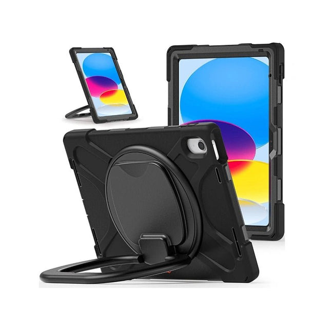 Defender Heavy Duty Protect Case with Rotative Handle iPad 10.2 inch(7/8/9th Gen) /iPad Pro 10.5 - Black - GR Phones