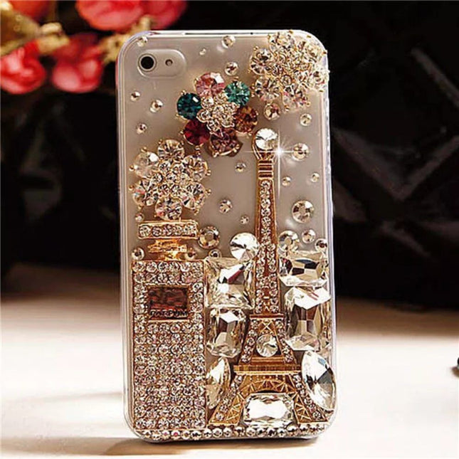Designer luxury iPhone Cases Shockproof Cristal Clear Bling Phone Case for iPhone XR - GR Phones