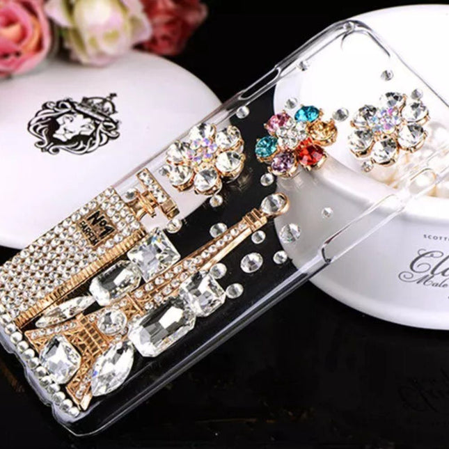 Designer luxury iPhone Cases Shockproof Cristal Clear Bling Phone Case for iPhone XR - GR Phones