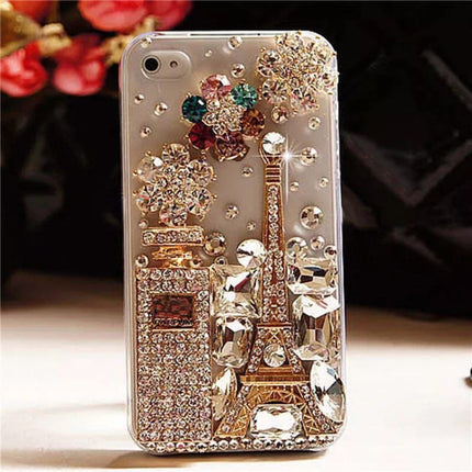 Designer luxury iPhone Cases Shockproof Cristal Clear Bling Phone Case for iPhone XS Max - GR Phones