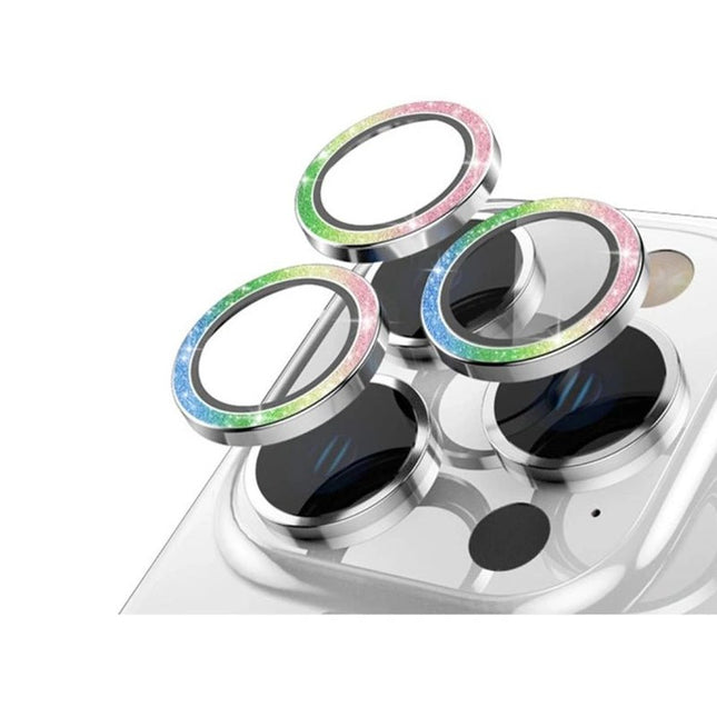Diamond Camera Lens Cover Protector for iPhone 12 Pro Max - Rainbow - GR Phones