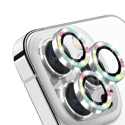 Diamond Camera Lens Cover Protector for iPhone 13 Pro/ 13 Pro Max - MultiColor - GR Phones