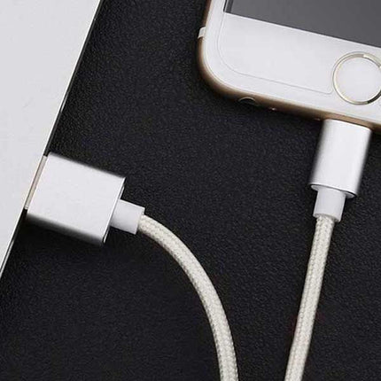 DOUBLE SIDED MICRO & LIGHTNING USB DATA CHARGING CABLE - GR Phones