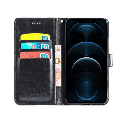 Goospery Mercury Super Diary Leather Case For iPhone 13 - Black