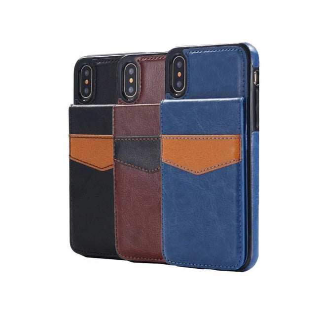 Duo - layer Cardslot Protection Case Cover for iPhone X/ XS - GR Phones