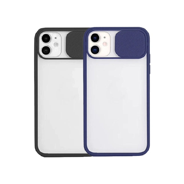 Goospery Mercury Camera Slide Peach Garden Bumper Case For iPhone 12