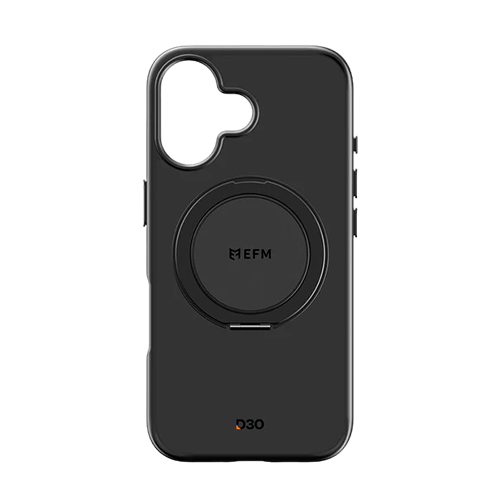 EFM: Alta Case with D3O Bio Suits Case for iPhone 16 - Black - GR Phones