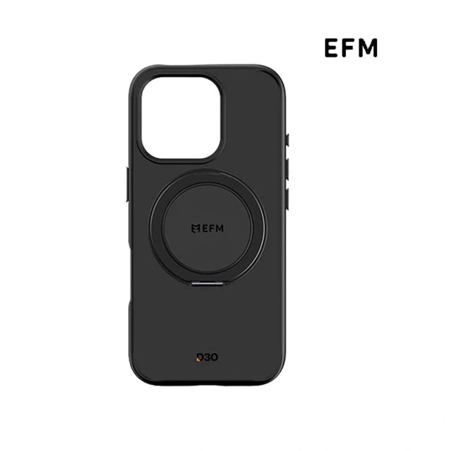 EFM: Alta Case with D3O Bio Suits Case for iPhone 16 Pro Max - Black - GR Phones