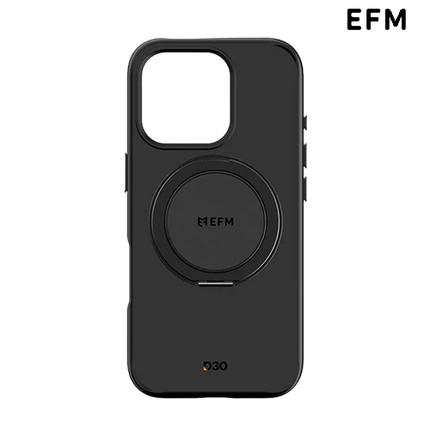 EFM: Alta Case with D3O Bio Suits Case for iPhone 16 Pro Max - Black - GR Phones