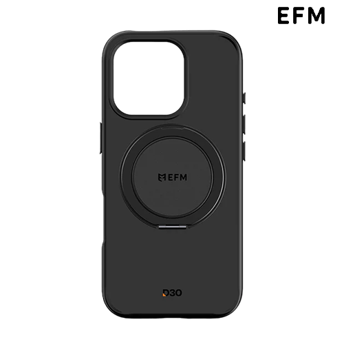 EFM: Alta Case with D3O Bio Suits Case for iPhone 16 Pro Max - Black - GR Phones