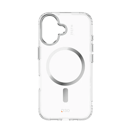 EFM: Volta Case with D3O Bio Suits for iPhone 16 - Clear - GR Phones