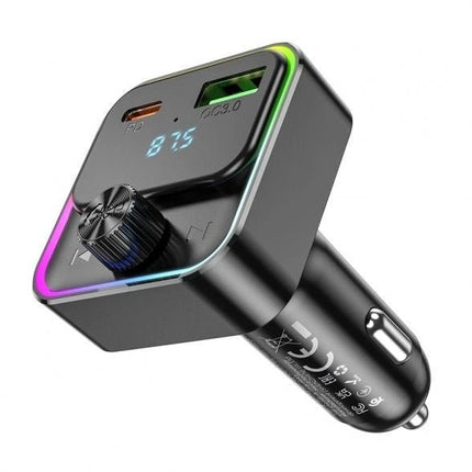 Fantasy Dual Wireless MP3 Bluetooth FM Transmitter with PD30+QC3.0 USB E81 - GR Phones