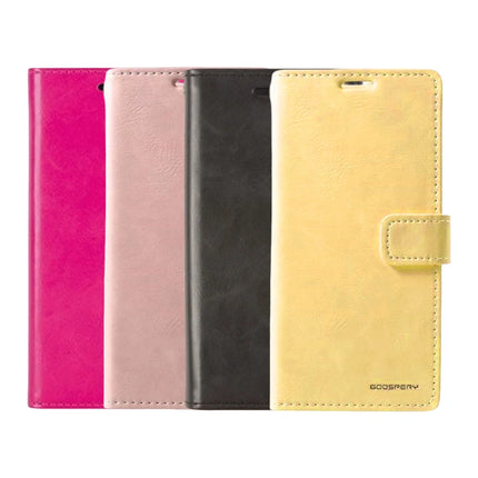 Goospery Mercury Blue Moon Diary Wallet Leather Case For iPhone 12 Pro Max