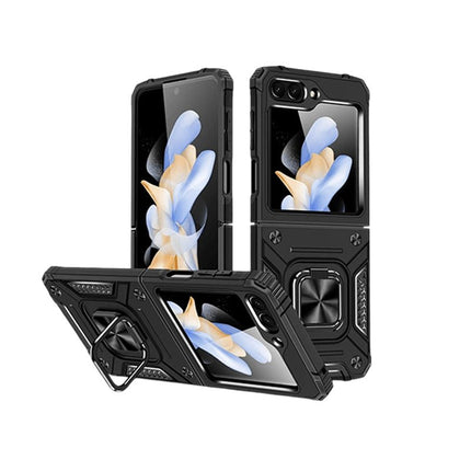 Foldable Anti - Drop Armor Protective Stand Case For Galaxy Z Flip 3 - GR Phones