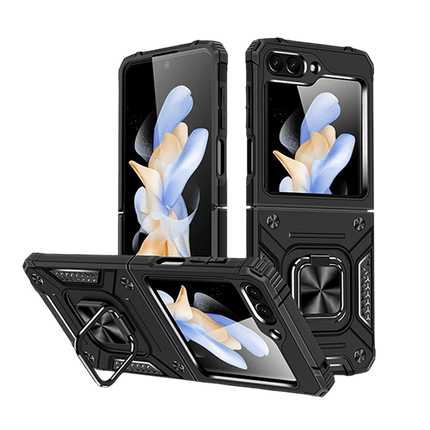 Foldable Anti - Drop Armor Protective Stand Case For Galaxy Z Flip 3 - GR Phones