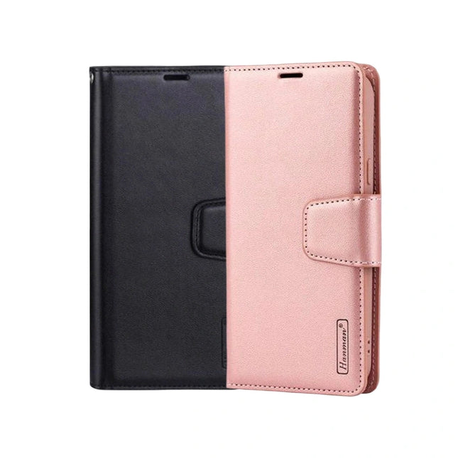 Hanman Wallet Leather Case Cover For Galaxy A14