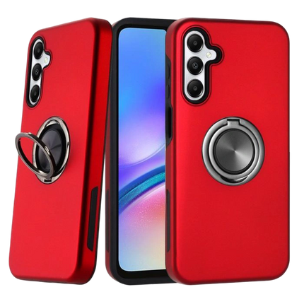 Magnetic Ring Stand Hybrid Case Cover For Galaxy A05s