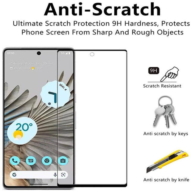 Google Pixel 9A Super Smooth Tempered Glass Protector - GR Phones