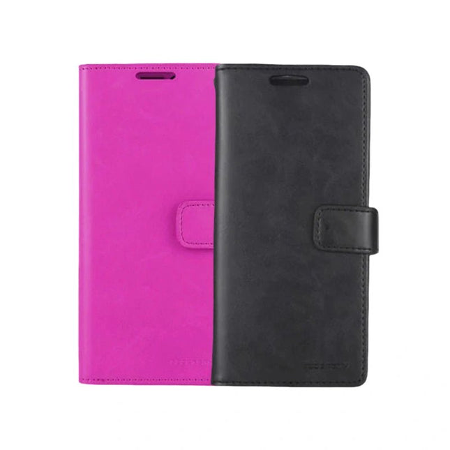 Goospery Mercury Blue Moon Diary Leather Case Cover For Galaxy S21 Plus - GR Phones