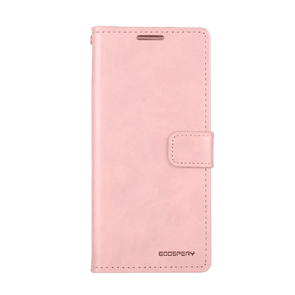 Goospery Mercury Blue Moon Diary Leather Case Cover For Galaxy S22 - GR Phones