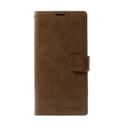 Goospery Mercury Blue Moon Diary Leather Case Cover For Galaxy S22 - GR Phones