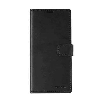 Goospery Mercury Blue Moon Diary Leather Case Cover For Galaxy S22 Plus - Black - GR Phones