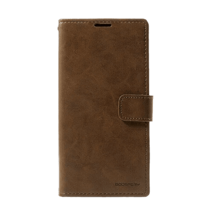 Goospery Mercury Blue Moon Diary Leather Case Cover For Galaxy S22 Ultra - GR Phones