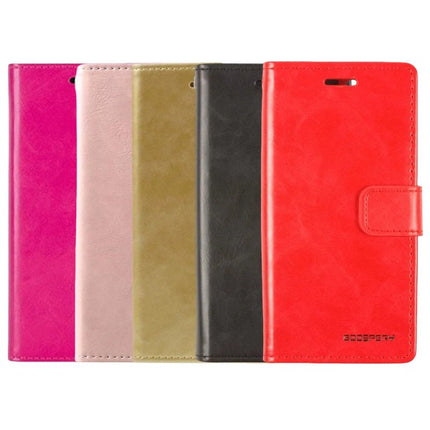 Goospery Mercury Blue Moon Diary Leather Case Cover For Galaxy S24 Ultra - GR Phones