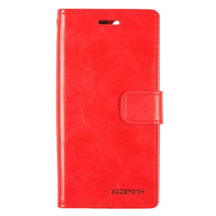 Goospery Mercury Blue Moon Diary Leather Case Cover For Galaxy S24 Ultra - GR Phones