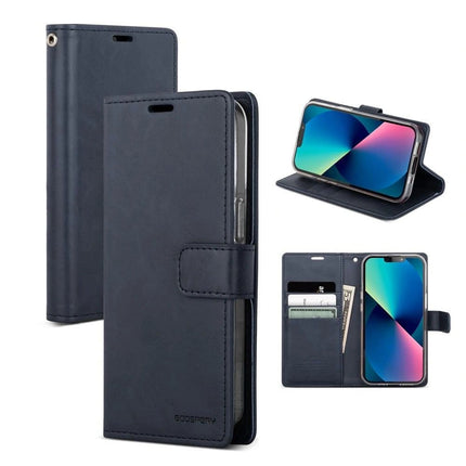 Goospery Mercury Blue Moon Diary Wallet Leather Case For iPhone 11 - GR Phones