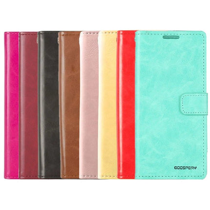 Goospery Mercury Blue Moon Diary Wallet Leather Case For iPhone 11 - GR Phones