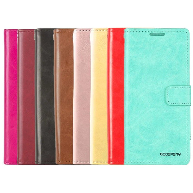 Goospery Mercury Blue Moon Diary Wallet Leather Case For iPhone 11 - GR Phones