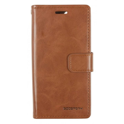 Goospery Mercury Blue Moon Diary Wallet Leather Case For iPhone 12/12 Pro - GR Phones