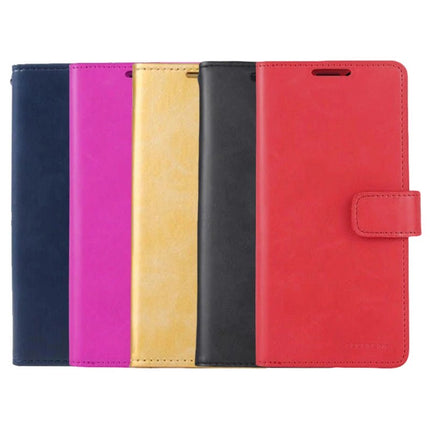 Goospery Mercury Blue Moon Diary Wallet Leather Case For iPhone 13 Pro Max - GR Phones