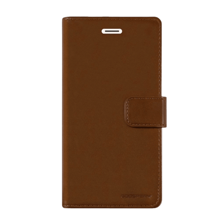 Goospery Mercury Blue Moon Diary Wallet Leather Case For iPhone 14 Pro - GR Phones