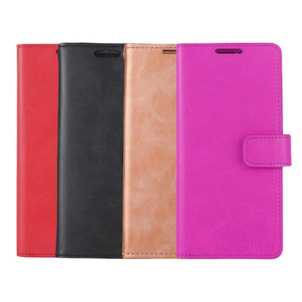 Goospery Mercury Blue Moon Diary Wallet Leather Case For iPhone 15 Pro Max - GR Phones