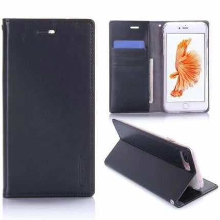 Goospery Mercury Blue Moon Diary Wallet Leather Flip Case For Phone 7/ 8/ SE 2020 - GR Phones