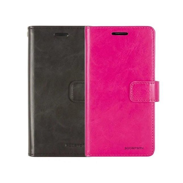 Goospery Mercury Blue Moon Diary Wallet Leather Flip Case For Phone 7/ 8/ SE 2020 - GR Phones