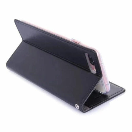 Goospery Mercury Blue Moon Diary Wallet Leather Flip Case For Phone 7/ 8/ SE 2020 - GR Phones