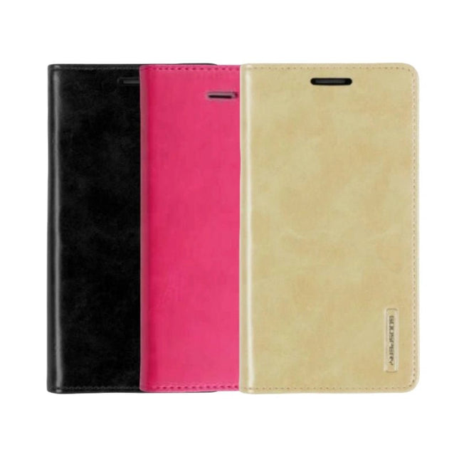 Goospery Mercury Blue Moon FLIP Wallet Leather Case For iPhone 13 Pro - GR Phones