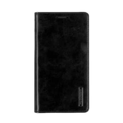 Goospery Mercury Blue Moon FLIP Wallet Leather Case For iPhone XS Max - Black - GR Phones