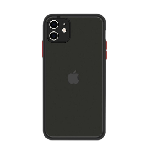 Goospery Mercury Camera Protect Peach Garden Bumper Case For iPhone 12 Mini - Black - GR Phones