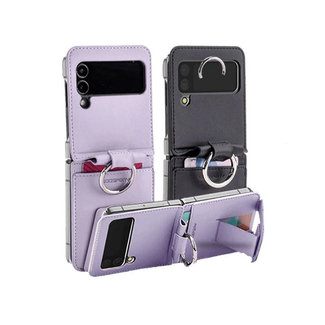 Goospery Mercury Easy Standing Diary Wallet Case For Galaxy Z Flip 5 - GR Phones