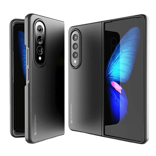 Goospery Mercury Fard Case Cover For Galaxy Z Fold 5 - Black - GR Phones