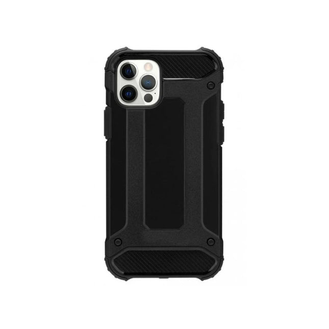 Goospery Mercury Heavy Duty Metallic Armour Case For iPhone 12 Mini - Black - GR Phones