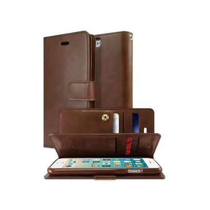 Goospery Mercury Mansoor Diary Wallet Leather Flip Case For iPhone 7 Plus/ 8 Plus - GR Phones